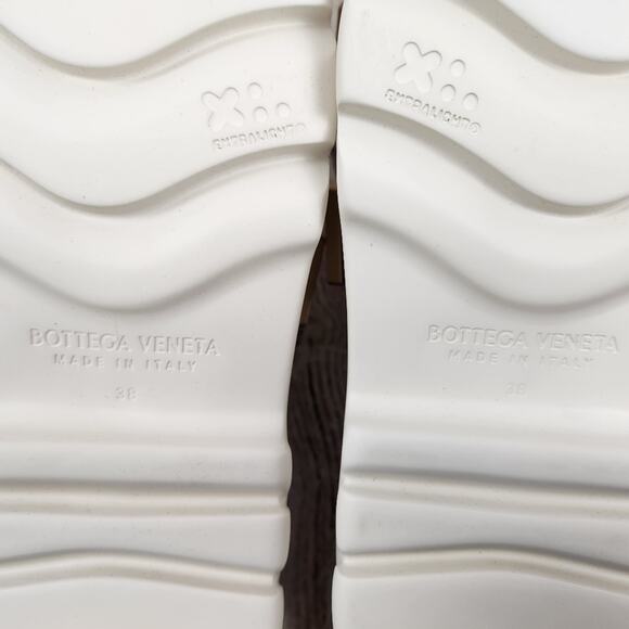 Bottega Veneta Flash Buckle Sandals in String Cream Size 38 US 8 With Box - Picture 12 of 12